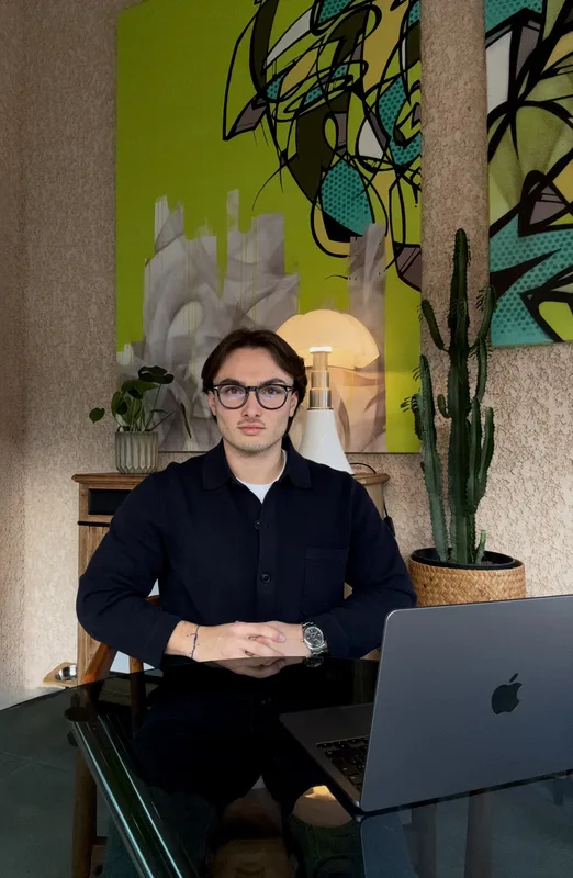 Matis Roquefeuil, fondateur de Nexso Art